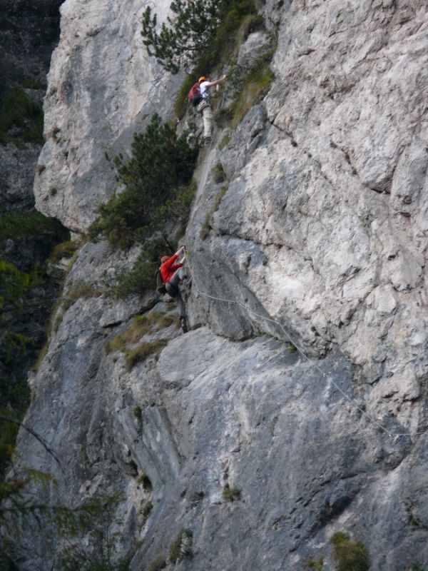 Klettersteig am Grünstein