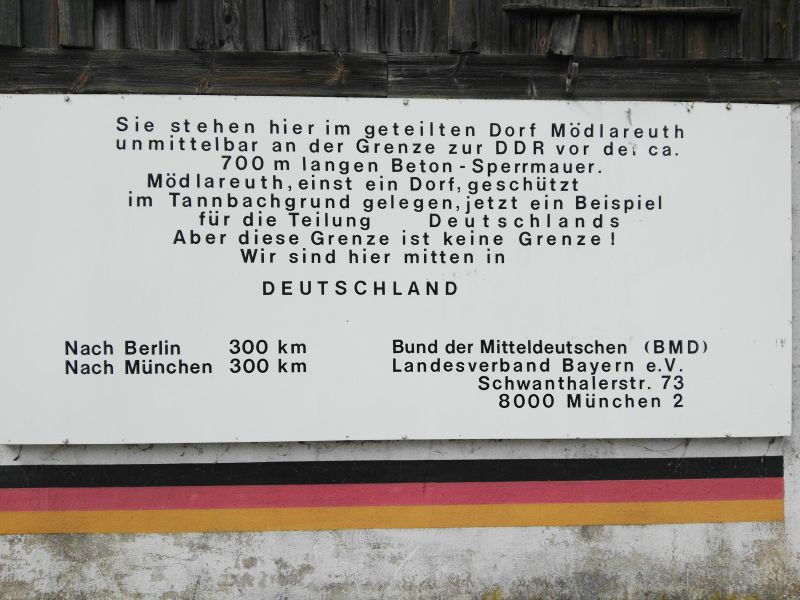 Grenzmuseum Mödlareuth